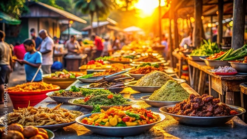 Honiara Street Food: Delicious Solomon Islands Cuisine Photography photo