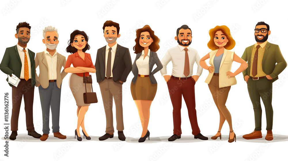 group of business people