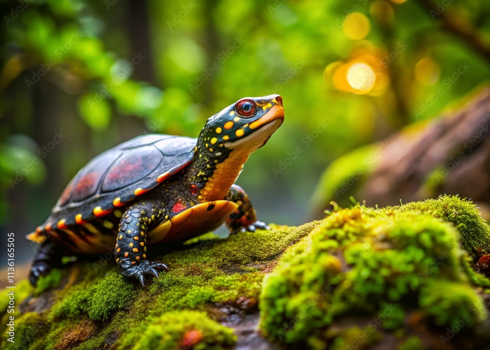 Obraz premium Indian Spotted Turtle Sale - Buy Hatchlings, Adults, Reptiles for Sale Online