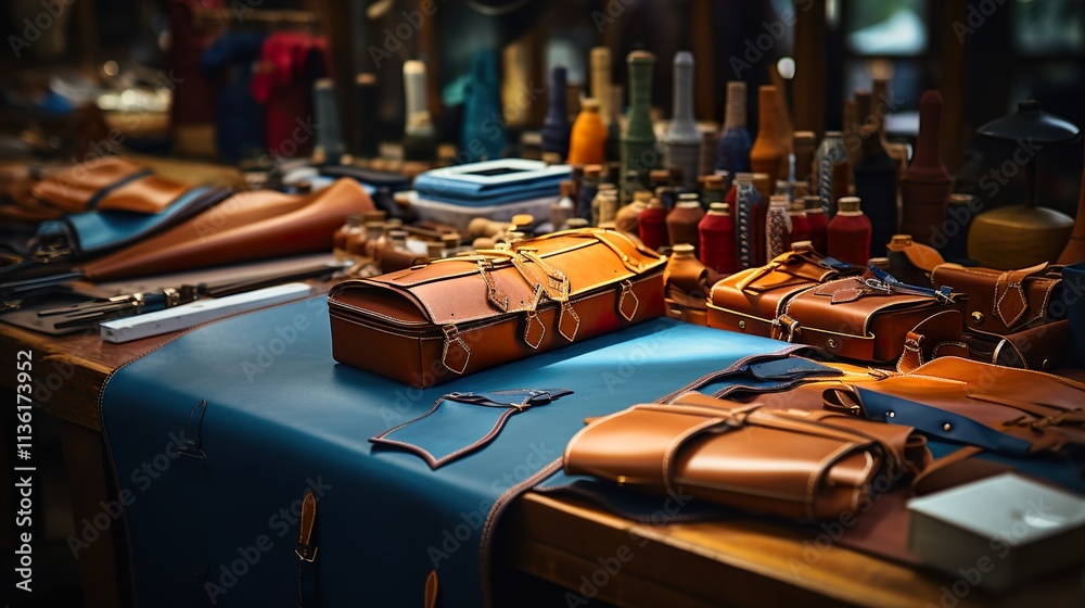 Leather craft or leather working 