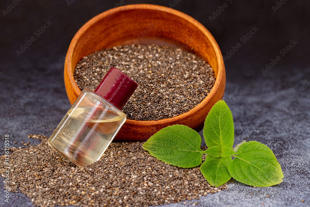 Chia plant and chia seeds and oil are a flowering plant from the mint family native to central and southern Mexico.