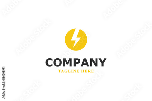 clean energy circle logo design