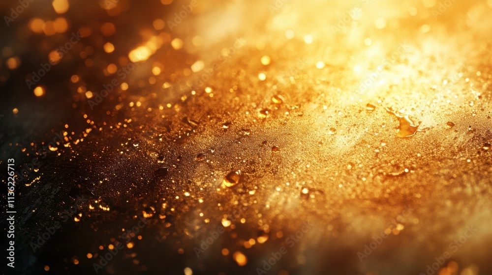 Blurred condensation texture on a beer glass in golden hues, perfect for beverage or bar-themed designs. Blurred condensation texture on a beer glass in golden hues, perfect for beverage or bar-themed designs.