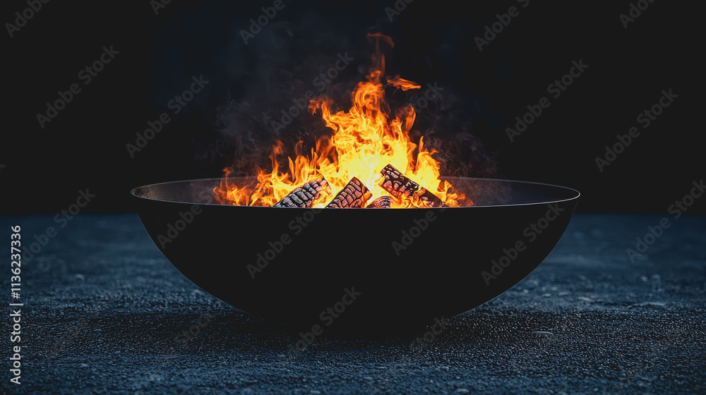 custom made wallpaper toronto digitalCaptivating Fire Pit with Bowl of Dice on Fire: Perfect for Outdoor Gatherings, Cozy Nights, and Unique Home Decor Enhance Your Space with This Warm and Inviting Atmosphere