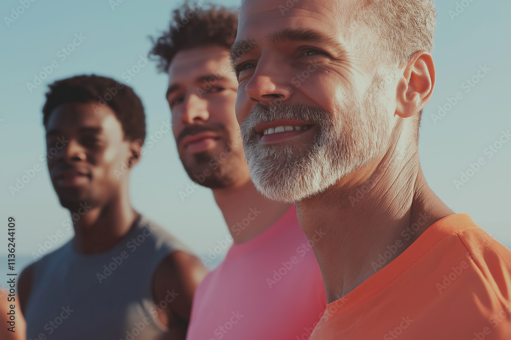 group of men spending time in the park group of men spending time in the park