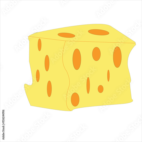 cheese vector illustration