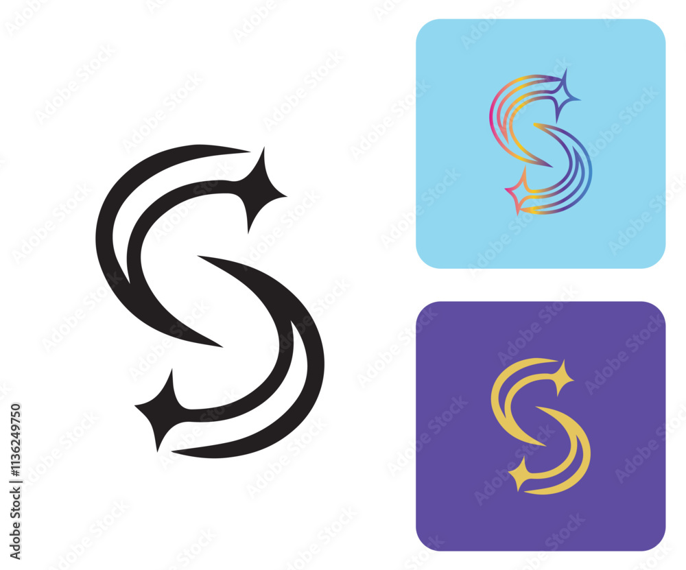 Initial S Logo, S Logo, S Monogram, Letter S Logo, Creative Icon, Modern, Vector Initial S Logo, S Logo, S Monogram, Letter S Logo, Creative Icon, Modern, Vector