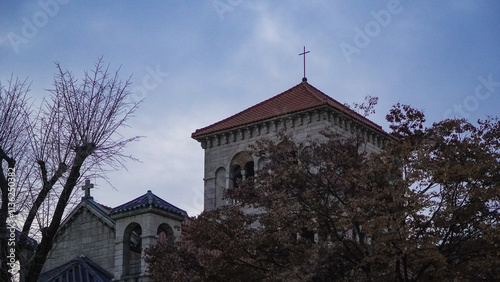 church of st john the baptist in Seoul, South Korea photo