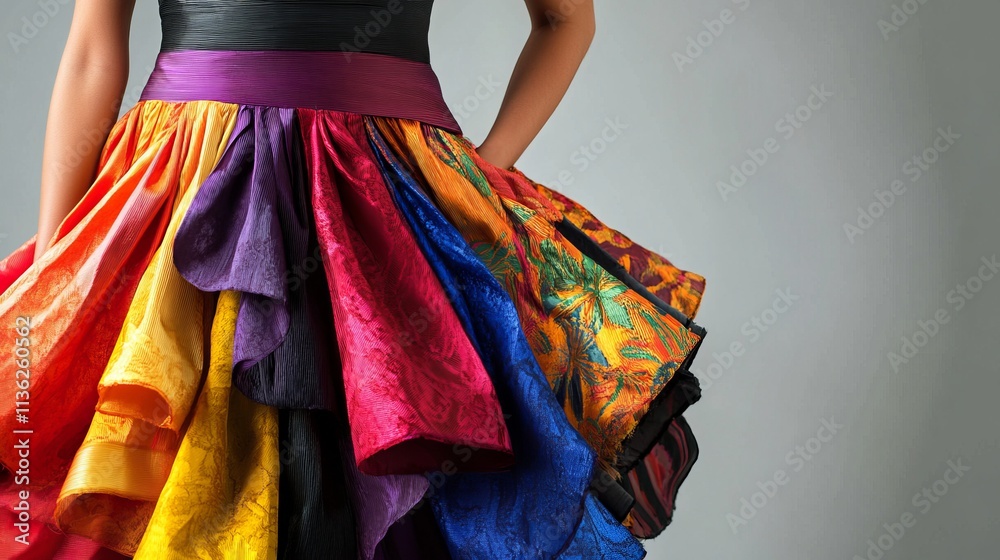 National Ribbon Skirt Day Concept National Ribbon Skirt Day Concept
