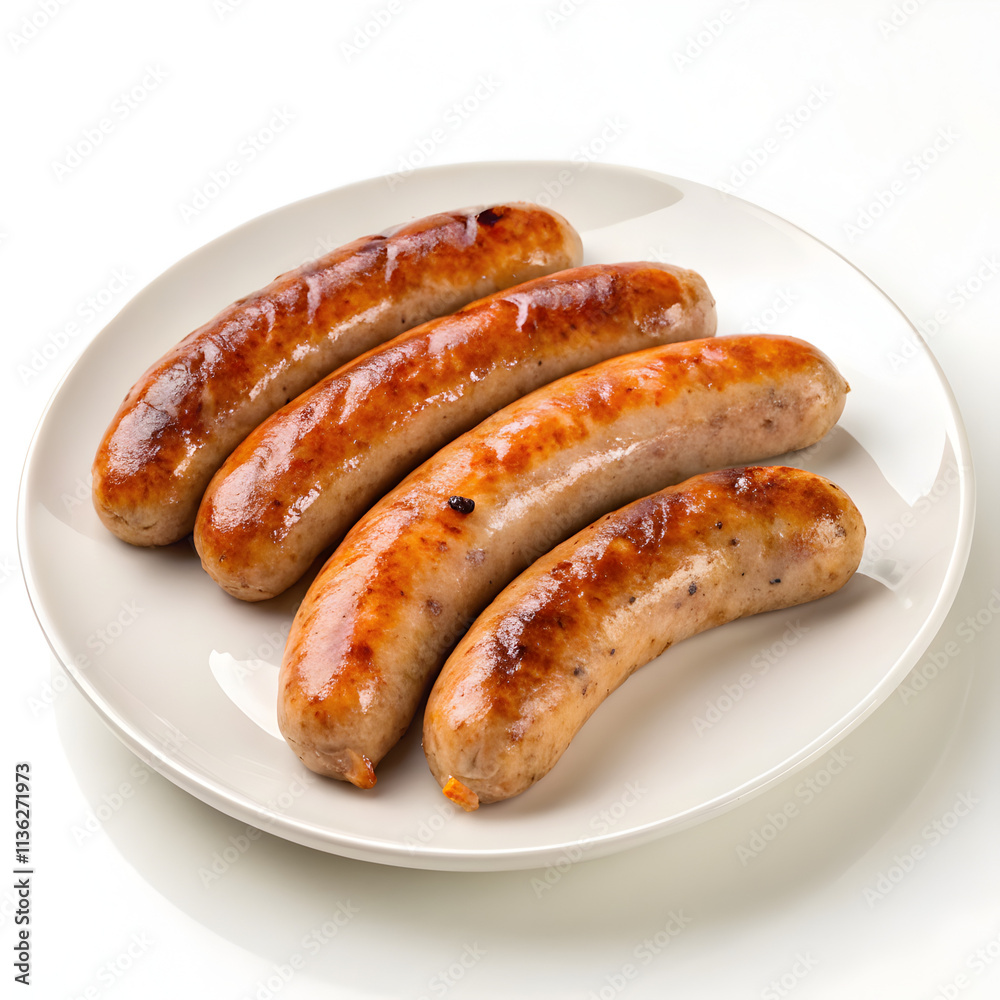 sausage in a tray sausage in a tray