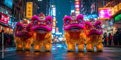 Lunar New Year Lion Dance P...