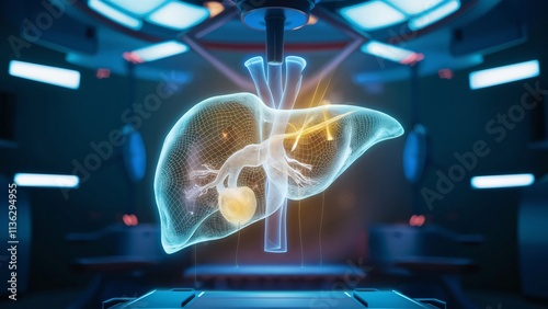 3D Holographic Liver Model, Medical Technology and Healthcare Innovation