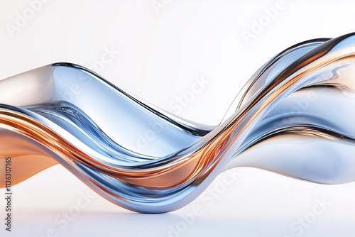 Abstract metal laser background