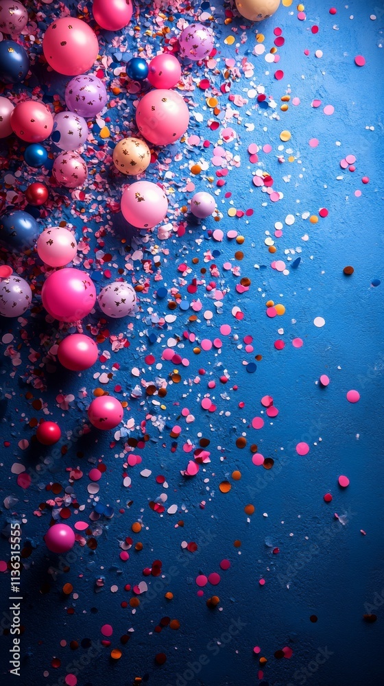 Minimalist background image with a festive carnival theme, featuring bright, vibrant colors. colorful confetti, Minimalist background image with a festive carnival theme, featuring bright, vibrant colors. colorful confetti,