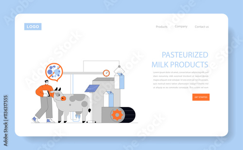 Causes Affecting Human Longevity. Flat Vector Illustration