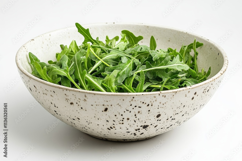 Fresh Arugula Salad in Rustic Bowl Healthy Eating Food Photography Fresh Arugula Salad in Rustic Bowl Healthy Eating Food Photography