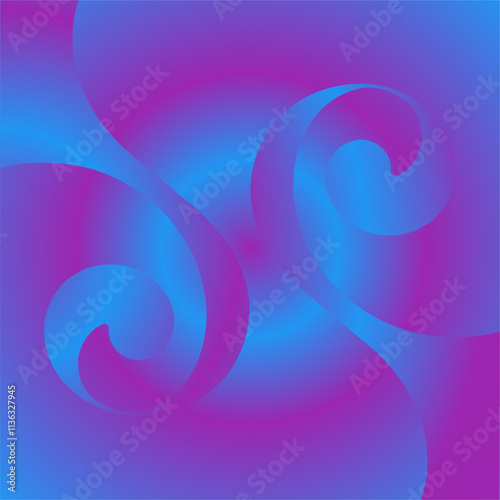 This image is background with motif purple and blue color gardient 