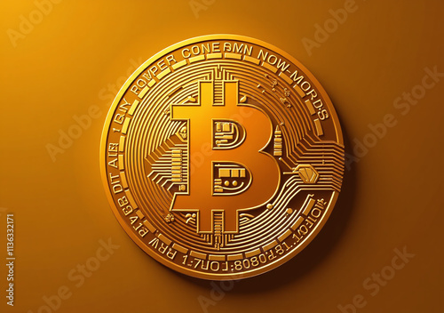 square bitcoin logo become one recognizable symbols worldwide instantly identifying cryptocurrency markets photo