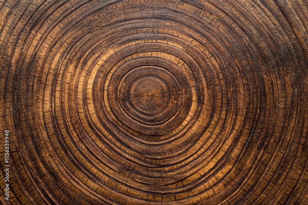 Wood texture displays detailed annual rings in a warm tone featuring earthy colors and patterns Wood texture displays detailed annual rings in a warm tone featuring earthy colors and patterns