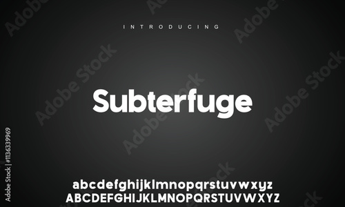 Creative font. Modern abstract digital tech font. Logo creative font, type, technology, movie, digital, music, movie. Fonts and illustration in vector format.