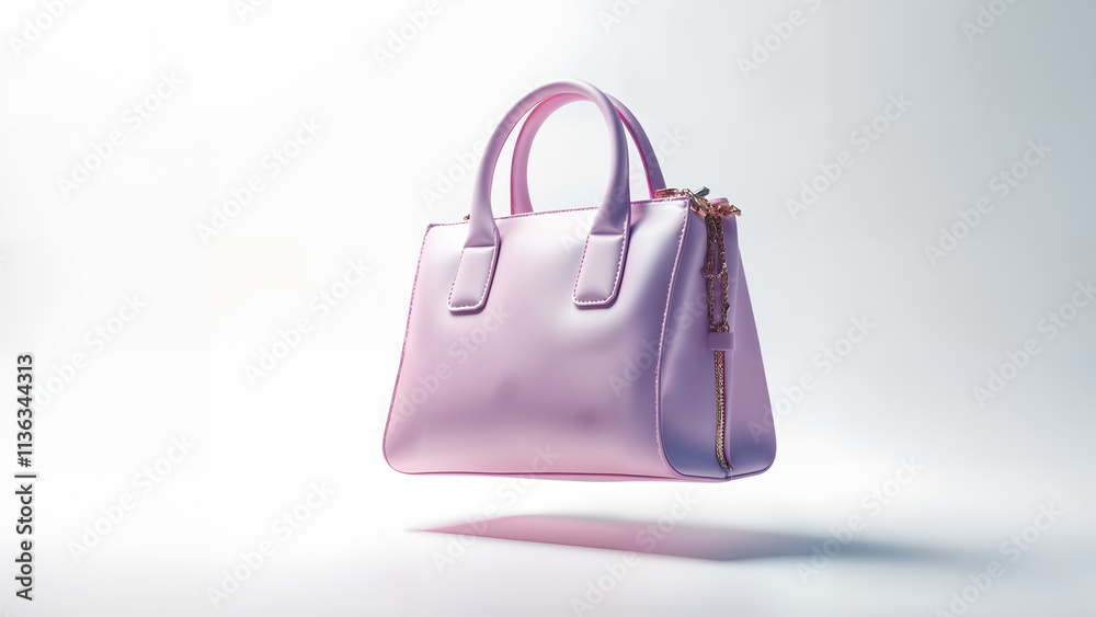 Elegant Luxurious Fantasy Futuristic Fashion Bag with Digital Patterns in Mid-Air on a Clear White Background Elegant Luxurious Fantasy Futuristic Fashion Bag with Digital Patterns in Mid-Air on a Clear White Background