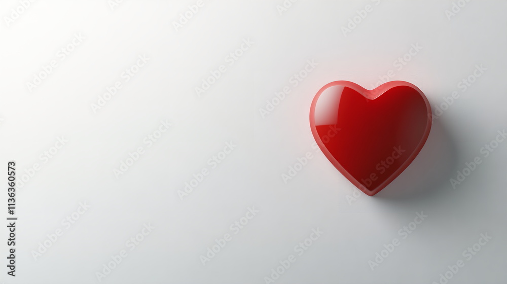 Glossy chocolate heart on a light cream background with a slight shadow, giving a subtle, elegant vibe Valentine's day horizontal web banner, sale flyer, advert, greeting card Glossy chocolate heart on a light cream background with a slight shadow, giving a subtle, elegant vibe Valentine's day horizontal web banner, sale flyer, advert, greeting card
