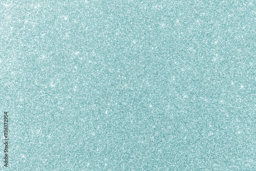 Teal green glitter periwinkle blue background texture sparkling shiny wrapping paper for holiday seasonal wallpaper decoration, greeting and wedding invitation card design element
