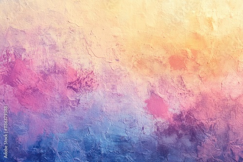 Pastel-Themed Abstract Art and Objects