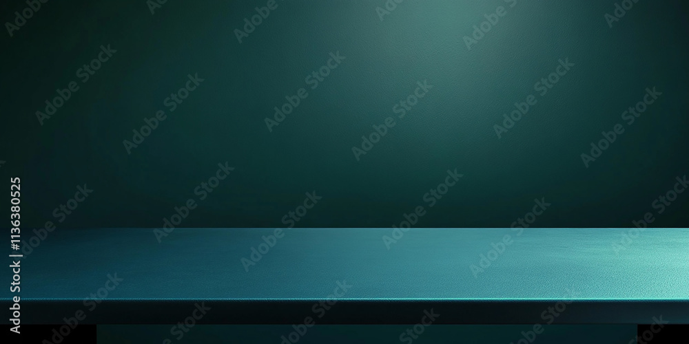 tabletop on a dark green background tabletop on a dark green background