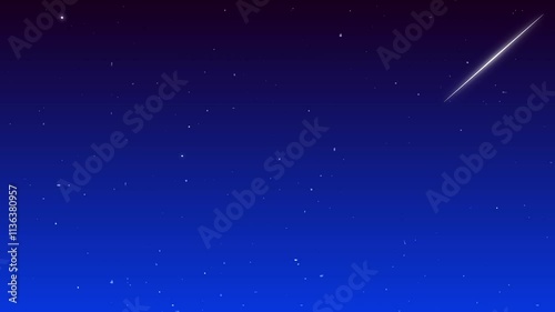 animated background with stars