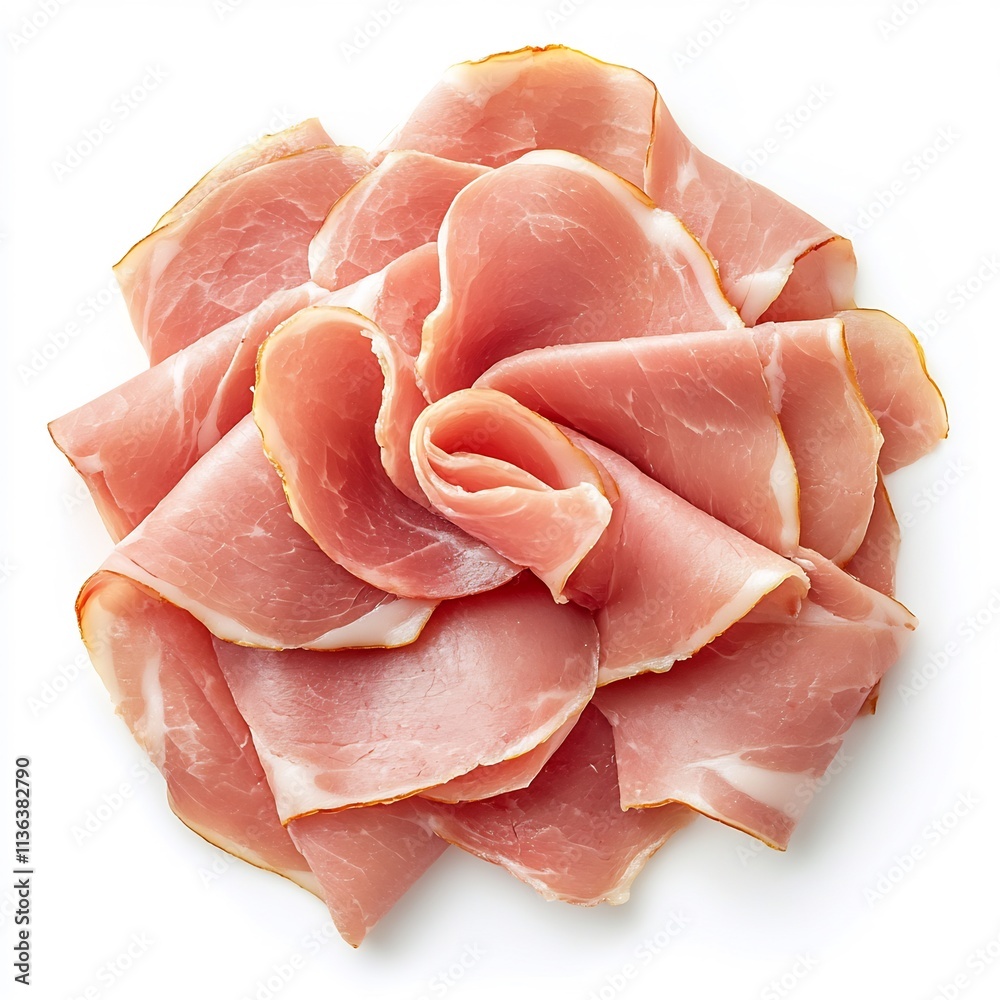 Delicious Thinly Sliced Ham, Ready to Eat Delicious Thinly Sliced Ham, Ready to Eat
