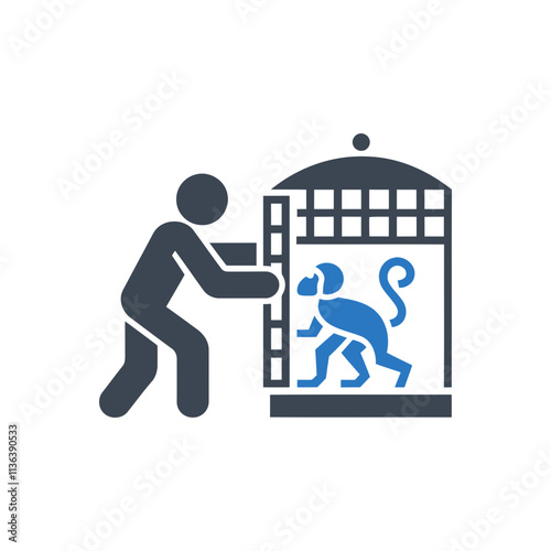 Releasing Monkey Icon