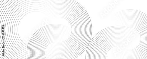 Abstract white and gray color geometric dynamic lines pattern transparent background design.