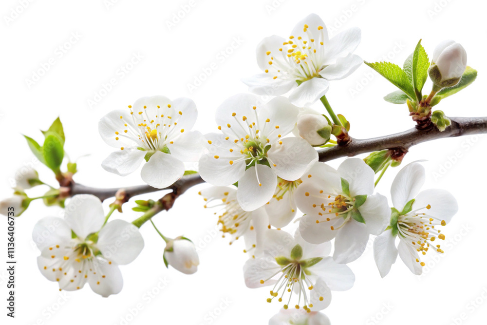 Obraz premium white cherry blossom