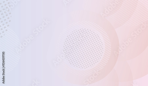 soft pastel abstract design with gradient hues of pink and blue, featuring geometric circles and striped patterns. Ideal for modern backgrounds and art