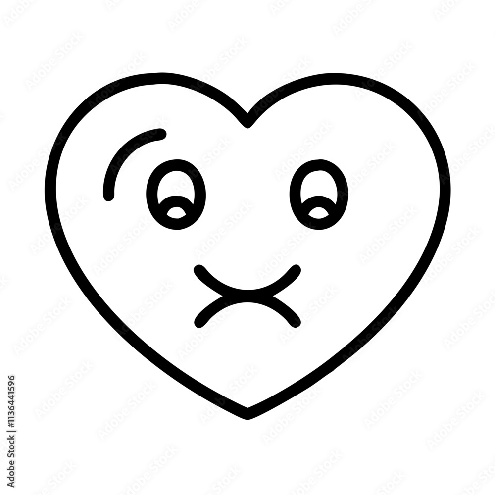 heart emoji icon, day of friendship line art, friendship day icon - simple black line art icon of heart emoji, symbolizing day of friendship celebrations. day of friendship vector art. heart emoji icon, day of friendship line art, friendship day icon - simple black line art icon of heart emoji, symbolizing day of friendship celebrations. day of friendship vector art.
