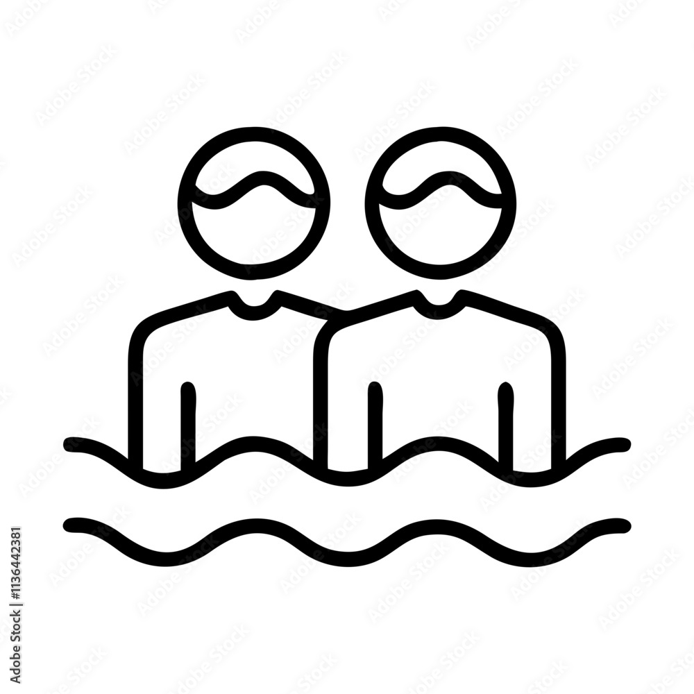 friends at a beach icon, day of friendship line art, friendship day icon - simple black line art icon of friends at a beach, symbolizing day of friendship celebrations. day of friendship vector art. friends at a beach icon, day of friendship line art, friendship day icon - simple black line art icon of friends at a beach, symbolizing day of friendship celebrations. day of friendship vector art.
