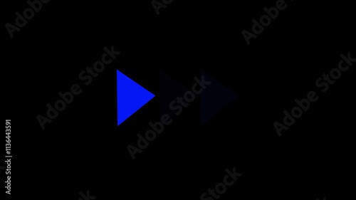 Music audio video fast forward icon.