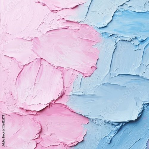 Wallpaper Mural Textured oil painting on canvas with layers creating depth and softness. Torontodigital.ca