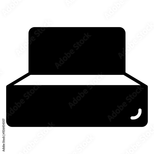  signpost with a bus symbol, representing a designated area for public transportation, simple and easily recognizable.