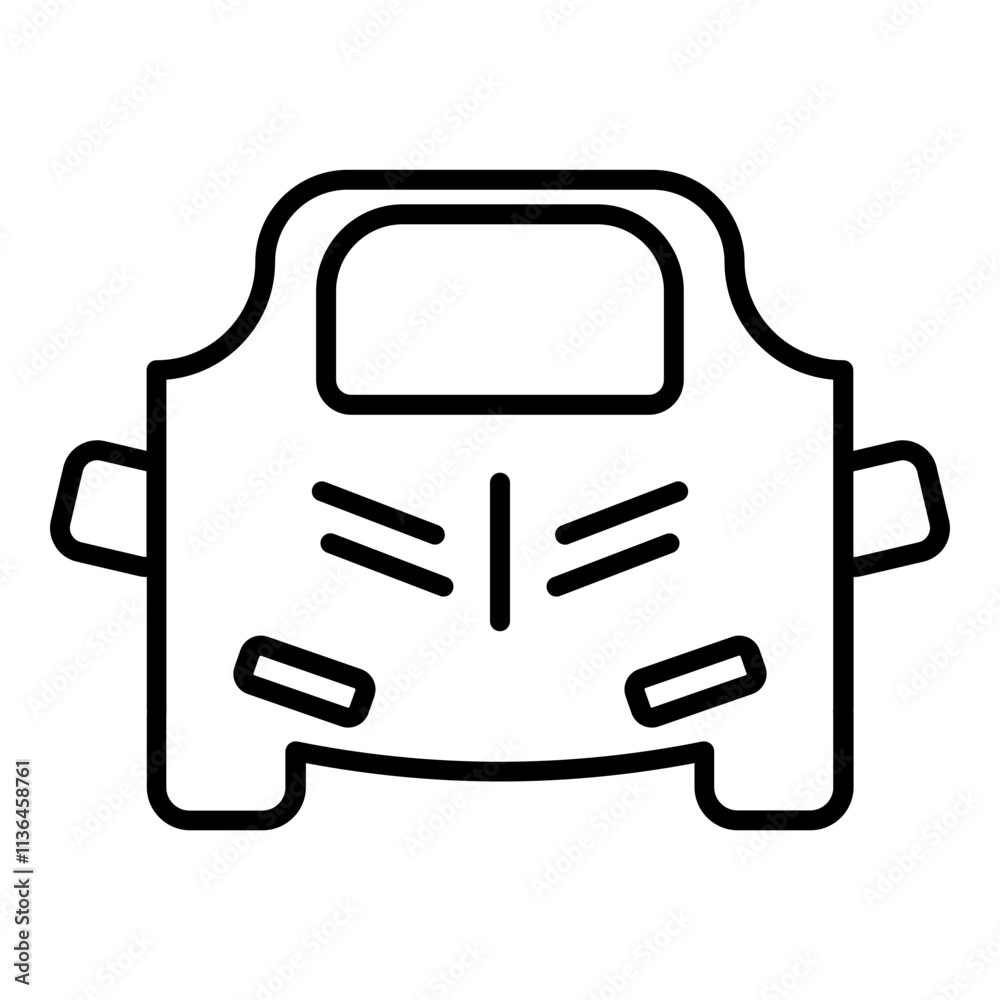 sleek car design, representing transportation, travel, and modern mobility, with smooth lines and a dynamic shape.