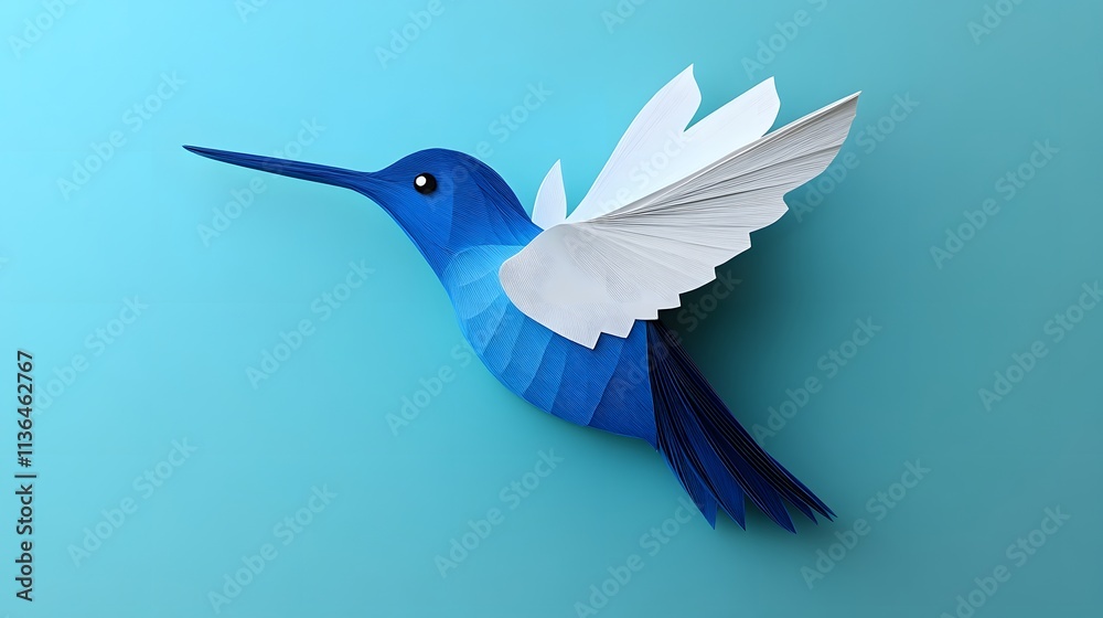 Hummingbird Formed With Paper Cut Art, Abstract Image, Texture, Pattern Background, Wallpaper, Cover and Screen of Smartphone, PC, Laptop, 9:16 and 16:9 Format Hummingbird Formed With Paper Cut Art, Abstract Image, Texture, Pattern Background, Wallpaper, Cover and Screen of Smartphone, PC, Laptop, 9:16 and 16:9 Format