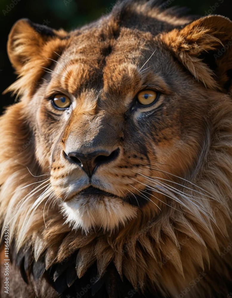 Fototapeta premium lion(Panthera leo)