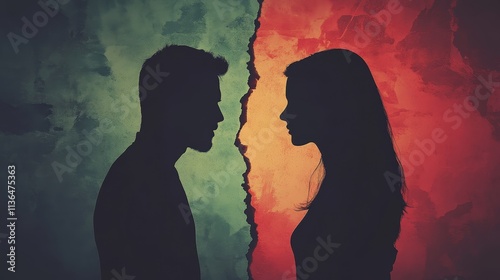 A couple in conflict over an extramarital affair, struggling with the emotional turmoil, broken trust, and the challenges of unfaithfulness and deception in their marriage.
