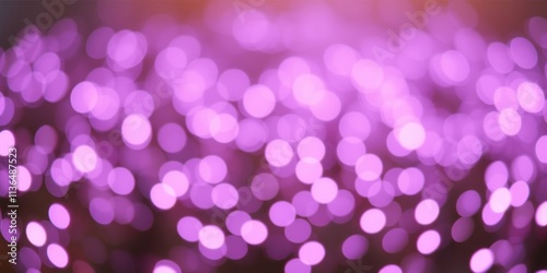 Abstract Purple Bokeh Background Soft, Shimmering Lights for Design Projects