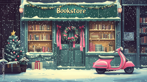 Bookstore. 