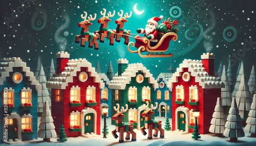 Various Christmas, New Year card and banner collection: Santa Claus, Christmas tree, snowman, reindeer, ornament, xmas elements and decorations and many more