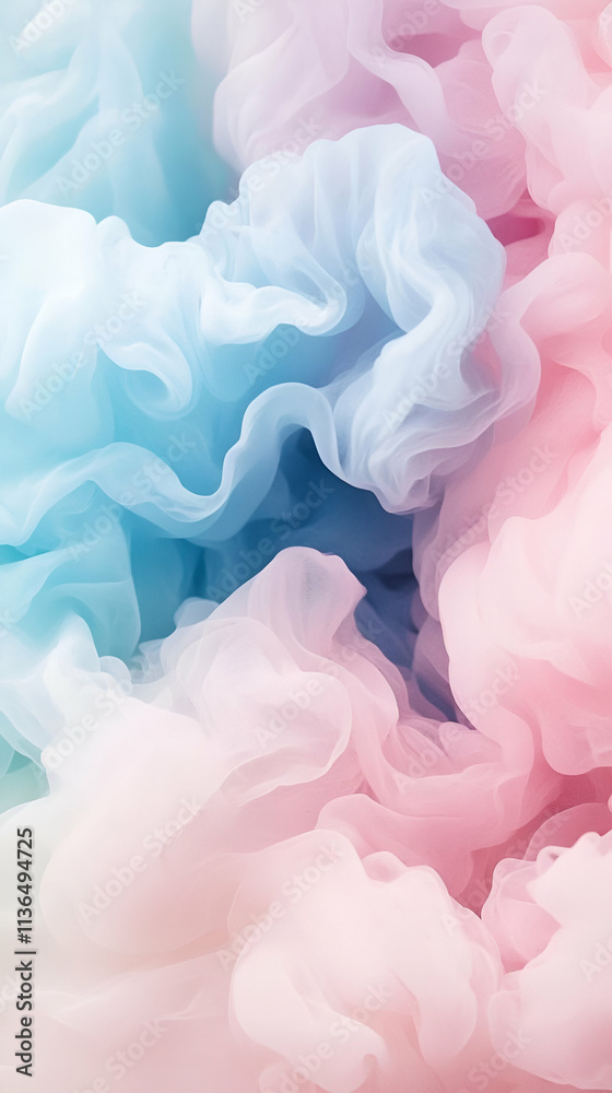 A soft, colorful abstract design featuring flowing pastel hues of blue and pink. A soft, colorful abstract design featuring flowing pastel hues of blue and pink.