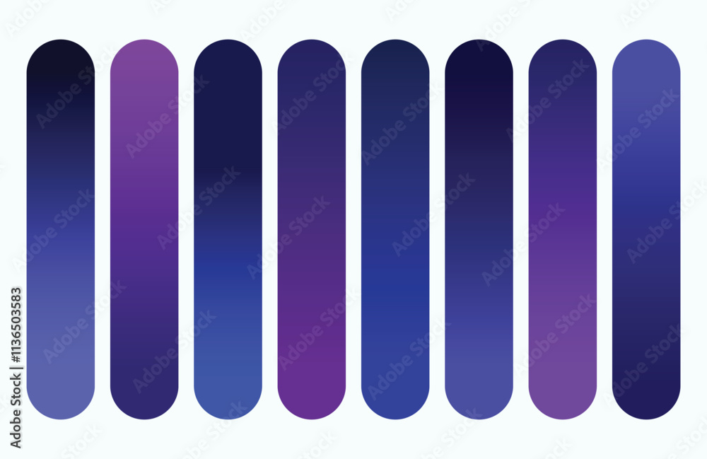 Gradient color set element set Gradient color set element set