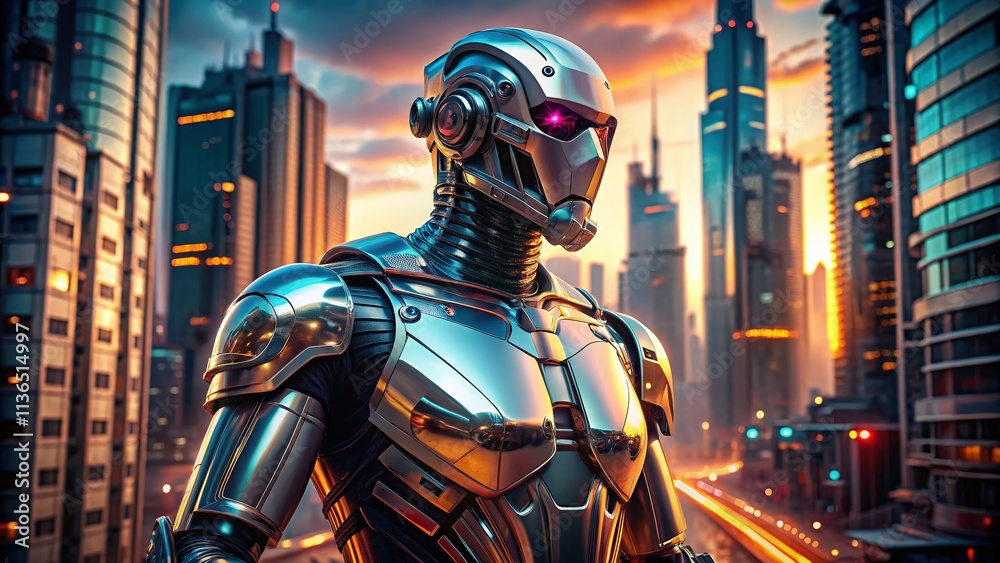Futuristic Robotic Fashion: AI-Generated Cyberpunk Apparel Design Futuristic Robotic Fashion: AI-Generated Cyberpunk Apparel Design
